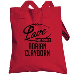 Love Me Some Adrian Clayborn Atlanta Football Sports Athlete Totebag