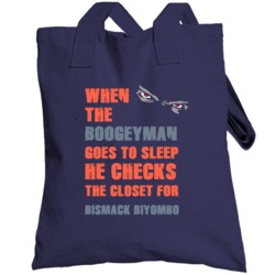 Bismack Biyombo Charlotte North Carolina Boogeyman Totebag