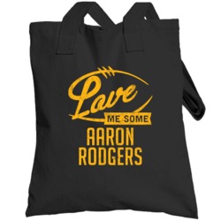 Love Me Some Aaron Rodgers Green Bay Football Sports Athlete Totebag
