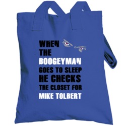 Mike Tolbert Charlotte North Carolina Boogeyman Totebag