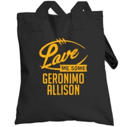 Love Me Some Geronimo Allison Green Bay Football Sports Athlete Toteba