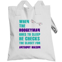 Anthony Mason Charlotte North Carolina Boogeyman Totebag