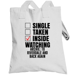 Inside Watching Archie To Riverdale And Back Again Tv Show Totebag