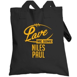 Love Me Some Niles Paul Washington Football Sports Athlete Totebag