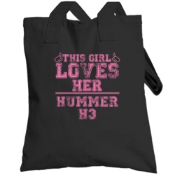 This Girl Loves Her Hummer H3 Car Enthusiast Totebag