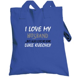 Luke Kuechly Charlotte North Carolina Love Me Some Totebag