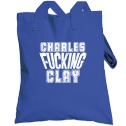Fcking Charles Clay Buffalo Football Team Favorite Player Fan Totebag
