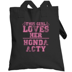 This Girl Loves Her Honda Acty Car Enthusiast Totebag