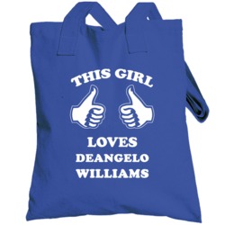 Deangelo Williams Charlotte North Carolina This Girl Loves Totebag