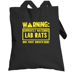 Do Not Disturb Lab Rats Sci Fi Cult Tv Show Totebag