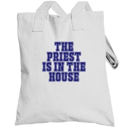 Priest In The House Funny Party Totebag