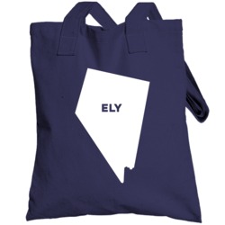 Ely Nevada Custom City Patriotic Usa Totebag