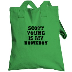 Scott Young Is My Homeboy Dallas Texas Sports Hockey Totebag