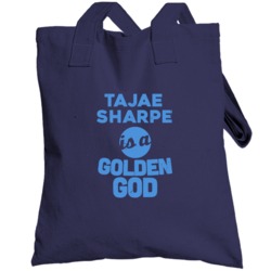 Tajae Sharpe Is A Golden God Football Tennessee Fan Totebag