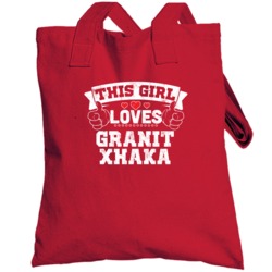 This Girl Loves Granit Xhaka Arsenal Player Totebag