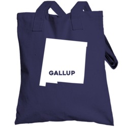 Gallup New Mexico Custom City Patriotic Usa Totebag