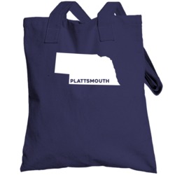 Plattsmouth Nebraska Custom City Patriotic Usa Totebag