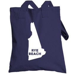 Rye Beach New Hampshire Custom City Patriotic Usa Totebag