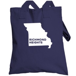 Richmond Heights Missouri Custom City Patriotic Usae Totebag