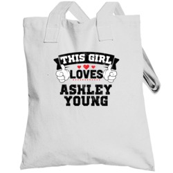 This Girl Loves Ashley Young Watford Player Totebag