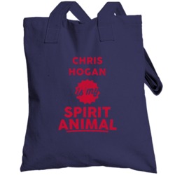 Chris Hogan Is My Spirit Animal Football New England Fan Totebag