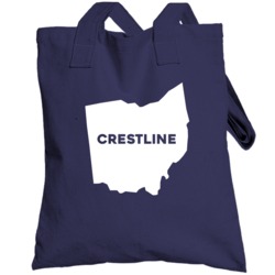 Crestline Ohio Custom City Patriotic Usa Totebag