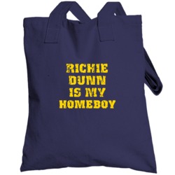 Richie Dunn Is My Homeboy New York Buffalo Hockey Sports Totebag