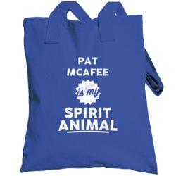 Pat Mcafee Is My Spirit Animal Football Indianapolis Fan Totebag