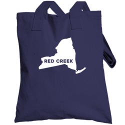 Red Creek New York Custom City Patriotic Usa Totebag