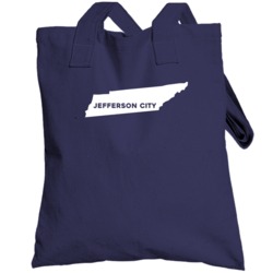 Jefferson City Tennessee Custom City Patriotic Usa Totebag