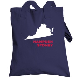 Hampden Sydney Virginia Custom City Patriotic Usa Totebag