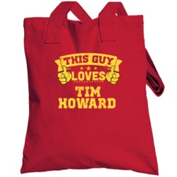 This Guy Loves Tim Howard Manchester United Player Totebag