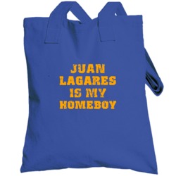 Juan Lagares Is My Homeboy New York Brooklyn Baseball Sports Totebag