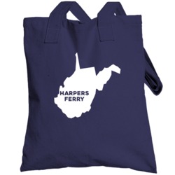 Harpers Ferry West Virginia Custom City Patriotic Usa Totebag