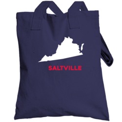 Saltville Virginia Custom City Patriotic Usa Totebag