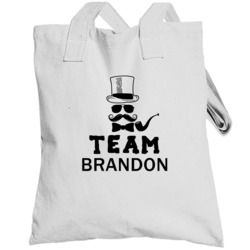 Brandon Team Bachelor Groom Party Custom Totebag