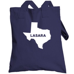 Lasara Texas Custom City Patriotic Usa Totebag