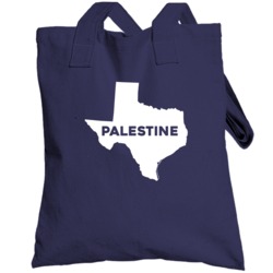 Palestine Texas Custom City Patriotic Usa Totebag