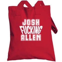 Fcking Josh Allen Tampa Bay Football Team Favorite Player Fan Totebag