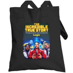 Logic The Incredible True Story Album Cover Hip Hop Rap Music Totebag