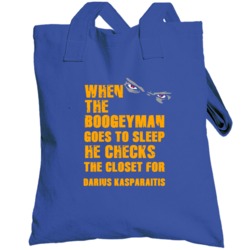 Darius Kasparaitis New York Buffalo Hockey Sports Boogeyman Totebag