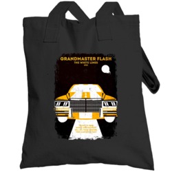 Grandmaster Flash The White Lines 1983 Totebag