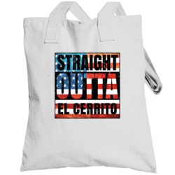 Straight Outta El Cerrito California Usa American City Patriotic Flag 