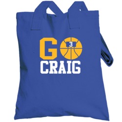 Torrey Craig Go Denver Basketball Team Fan Sports Totebag