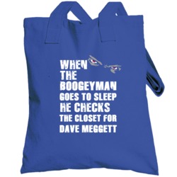 Dave Meggett Football Sports New York Buffalo Boogeyman Totebag