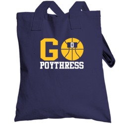Alex Poythress Go Indiana Basketball Team Fan Sports Totebag