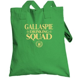 Irish Drinking Squad Beer Custom Name St Patricks Day Totebag