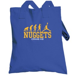 Torrey Craig #3 Denver Basketball Evolution Sports Athlete Totebag