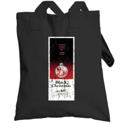 Black Christmas Movie Poster Horror Totebag