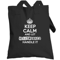 Kelly Monaco Keep Calm Let Handle It Actor Soap Opera Totebag